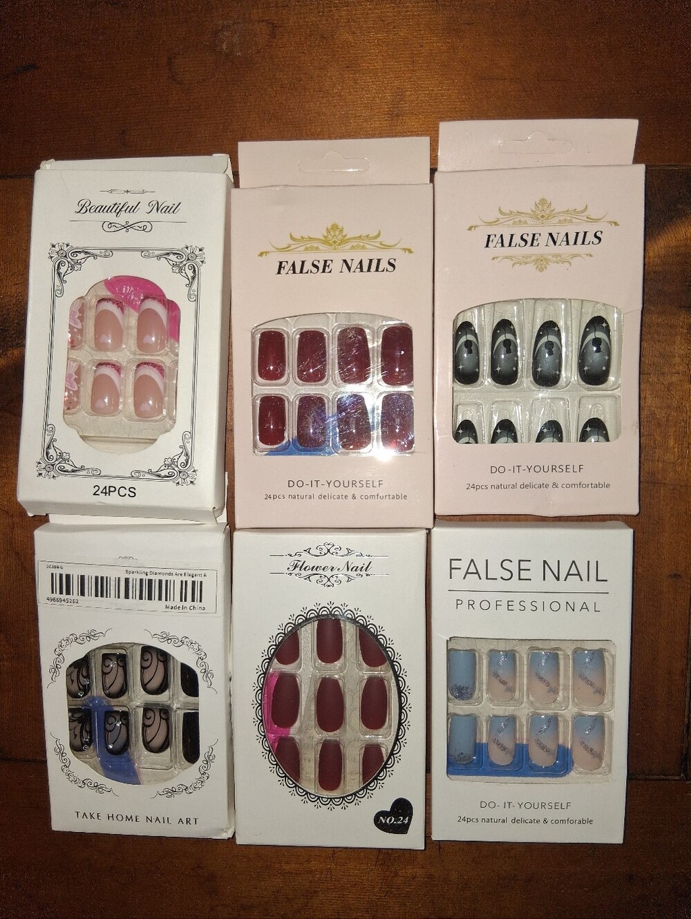 Press On Nails 6 Packs